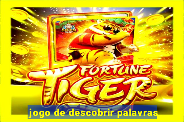 jogo de descobrir palavras